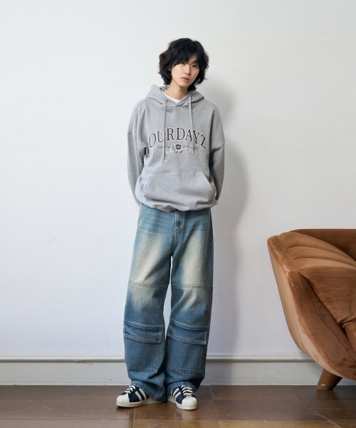 OURDAYZ（アワーデイズ）の「ヴィンテージフロントポケットカーゴデニムパンツ [VINTAGE BLUE]（デニムパンツ・レディース・その他・MEDIUM/LARGE/X-LARGE）」の8枚目の写真