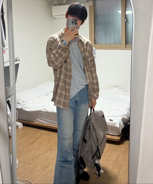 OURDAYZ（アワーデイズ）の「ヴィンテージフロントポケットカーゴデニムパンツ [VINTAGE BLUE]（デニムパンツ・レディース・その他・MEDIUM/LARGE/X-LARGE）」の9枚目の写真