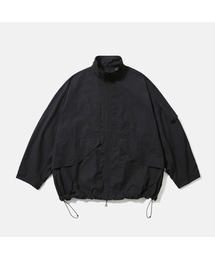 MOIF（モイフ）の「[AW25] WIDE PATROL JACKET / BLACK（ミリタリージャケット）」
