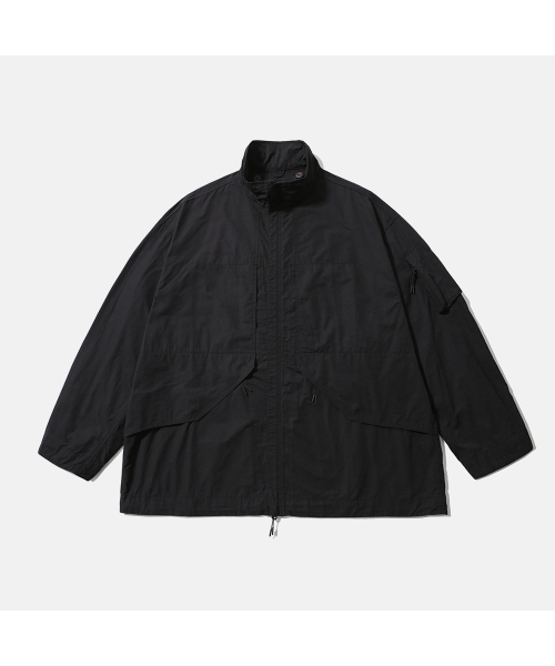MOIF（モイフ）の「[AW25] WIDE PATROL JACKET / BLACK（ミリタリージャケット・メンズ・その他・1(S)/2(M)/3(L)）」の2枚目の写真
