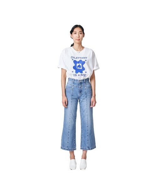 DILETTANTISME(ディレッタンティズム)の「Aラインワイドクロップデニム(デニムパンツ・レディース・その他・MEDIUM/LARGE)」の5枚目の写真