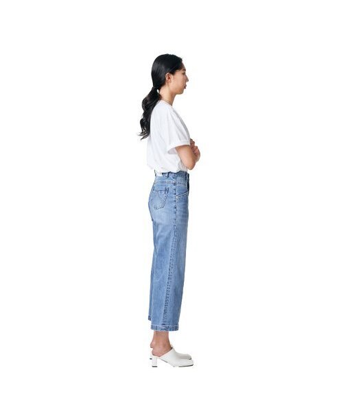 DILETTANTISME(ディレッタンティズム)の「Aラインワイドクロップデニム(デニムパンツ・レディース・その他・MEDIUM/LARGE)」の6枚目の写真