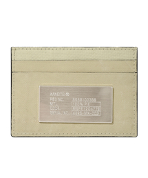 KANEITEI（カネイテイ）の「MOSAIC CARD WALLET (ECRU) / UPCYCLED（札入れ/マネークリップ）」