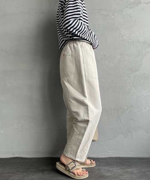 DANTON（ダントン）の「[DANTON/ダントン] コットンリネンツイルイージーパンツ（その他パンツ・レディース・アイボリー・36）」の15枚目の写真