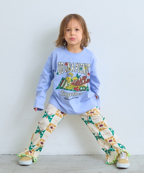 MARKEY'S(マーキーズ)の「ソウガラワッフルフレアーパンツ(その他パンツ・キッズ・イエロー系その他/ブルー系その他/ホワイト系その他/グレー系その他・90/80/110/100/150/140/130/120)」の17枚目の写真