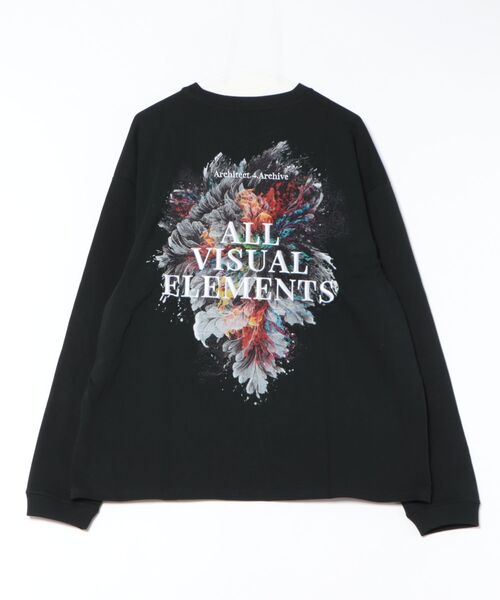 A4A（エーフォーエー）の「A4A/エーフォーエー/LST FLOWER（Tシャツ/カットソー・メンズ・ブラック/ホワイト・M/L）」の2枚目の写真