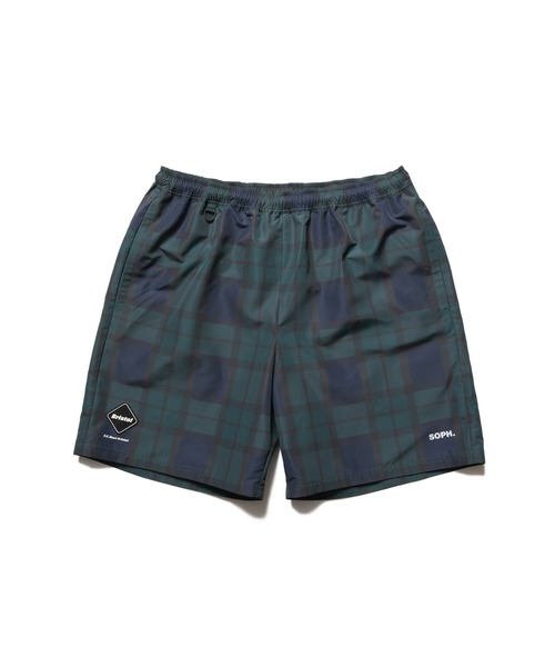 F.C.Real Bristol(エフシーレアルブリストル)の「PLAID PRACTICE SHORTS(その他パンツ・メンズ・グレー/ネイビー・SMALL/MEDIUM/LARGE/X-LARGE/XX-LARGE)」の1枚目の写真