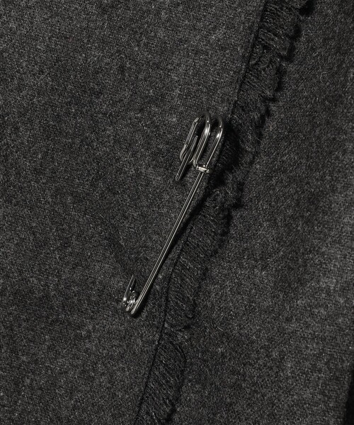 fennica（フェニカ）の「【別注】O’NEIL OF DUBLIN / ラップスカート（スカート・レディース・ダークグリーン/チャコールグレー・10/8）」の7枚目の写真