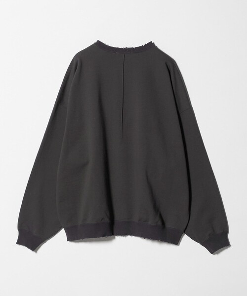 ASTRAET(アストラット)の「<ASTRAET>コットン ダメージ プルオーバースウエット(スウェット・レディース・ライトグレー/ダークグレー・FREE)」の14枚目の写真