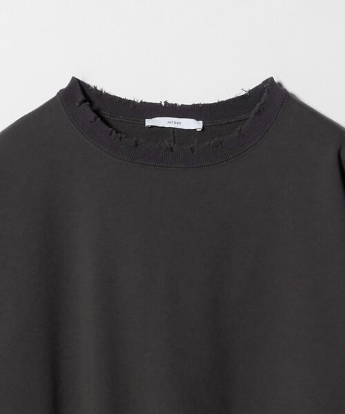 ASTRAET(アストラット)の「<ASTRAET>コットン ダメージ プルオーバースウエット(スウェット・レディース・ライトグレー/ダークグレー・FREE)」の15枚目の写真
