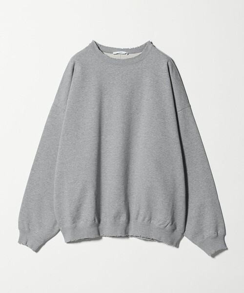 ASTRAET(アストラット)の「<ASTRAET>コットン ダメージ プルオーバースウエット(スウェット・レディース・ライトグレー/ダークグレー・FREE)」の20枚目の写真