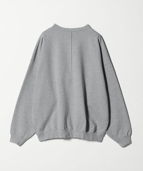 ASTRAET(アストラット)の「<ASTRAET>コットン ダメージ プルオーバースウエット(スウェット・レディース・ライトグレー/ダークグレー・FREE)」の21枚目の写真