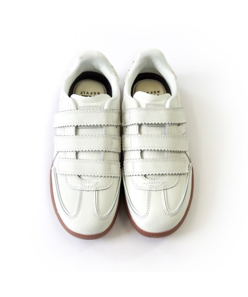 ASFVLT(アスファルト)の「ASFVLT (アスファルト) / ローカット ベルクロスニーカー ELITE CLASSIC VELCRO(スニーカー・レディース・ブラック/ホワイト・40/38/37/36)」の10枚目の写真