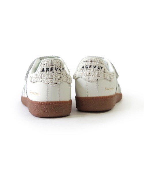 ASFVLT(アスファルト)の「ASFVLT (アスファルト) / ローカット ベルクロスニーカー ELITE CLASSIC VELCRO(スニーカー・レディース・ブラック/ホワイト・40/38/37/36)」の12枚目の写真