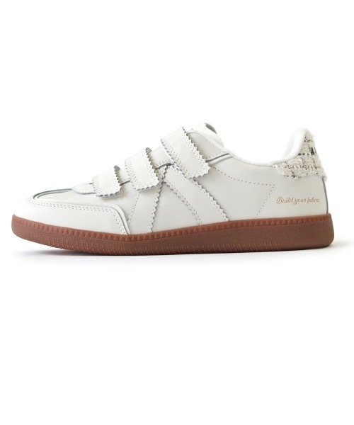 ASFVLT(アスファルト)の「ASFVLT (アスファルト) / ローカット ベルクロスニーカー ELITE CLASSIC VELCRO(スニーカー・レディース・ブラック/ホワイト・40/38/37/36)」の9枚目の写真