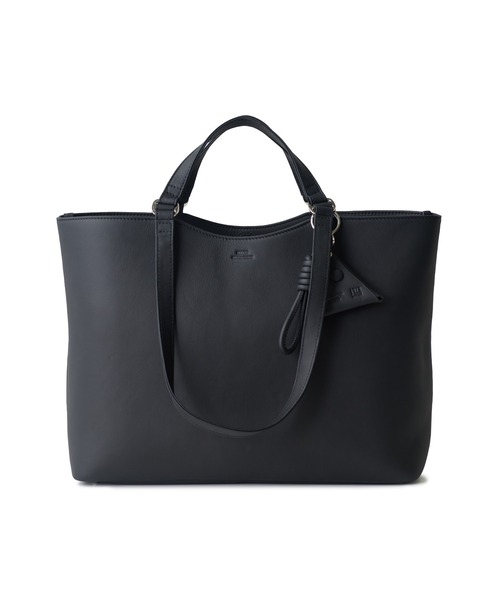 MEN'S BIGI(メンズビギ)の「【SEEKER/シーカー】別注 ソフトレザー2wayトートバッグ(トートバッグ・メンズ・ブラック/グレー系その他・FREE)」の19枚目の写真