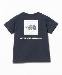 THE NORTH FACE（ザノースフェイス）の「THE NORTH FACE / トドラー バンダナ スクエア ロゴ Tシャツ 2026SS（100～120cm）ノースフェイス NTT32546（Tシャツ/カットソー）」