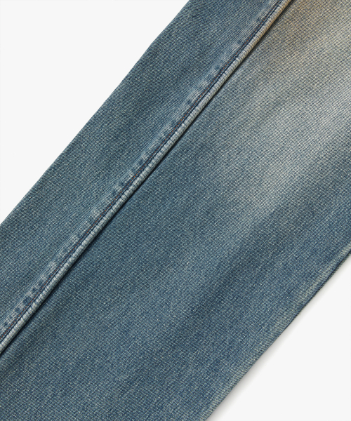 SUARE（スアレ）の「ボーグパイピングデニムパンツ（デニムパンツ・レディース・インディゴブルー・MEDIUM/LARGE/X-LARGE）」の8枚目の写真