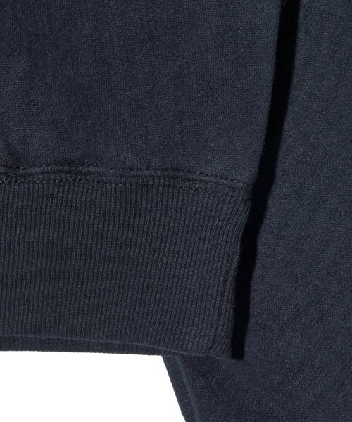 PIECEMAKER(ピースメーカー)の「SLOGAN CROP SWEATSHIRTS (NAVY)(スウェット・レディース・その他・FREE)」の6枚目の写真