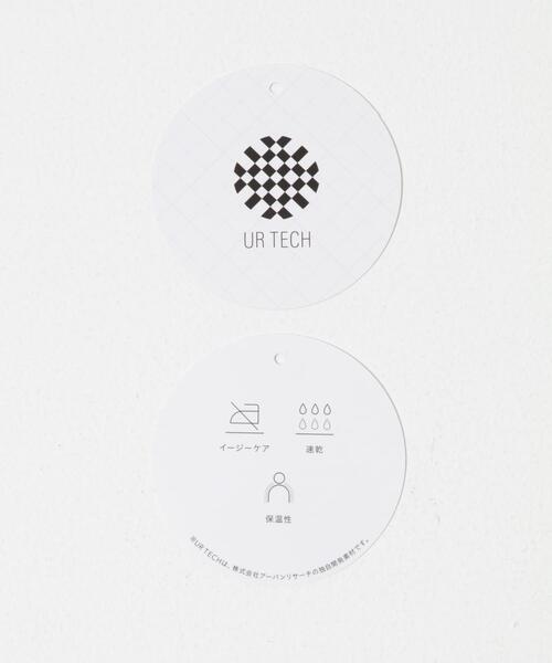 URBAN RESEARCH DOORS（アーバンリサーチドアーズ）の「『UR TECH』チェックストレートイージーパンツ | イージーケア/保温/暖かい/お仕事/通勤/オフィスカジュアル/冬服（その他パンツ・レディース・ネイビー/ブラック・SMALL/MEDIUM）」の3枚目の写真