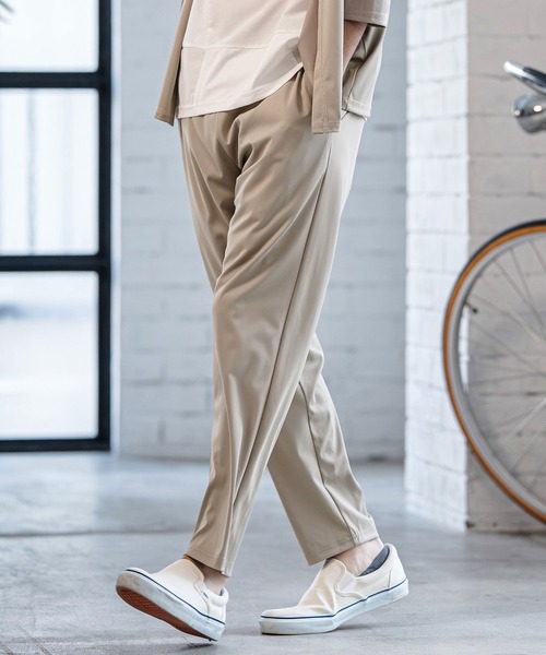 CAMBIO(カンビオ)の「mp14530-Stretch Smooth Pants テーパードパンツ(S65826cmb)(その他パンツ・メンズ・ブラック/ベージュ/チャコール・S/M/L)」の15枚目の写真