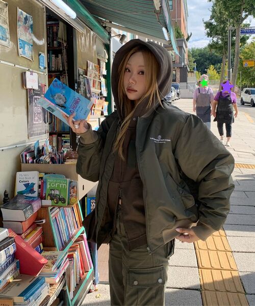 LMCの「LMC WHEEL MA-1 JACKET black(ブルゾン・レディース・その他・S/M/L)」の15枚目の写真
