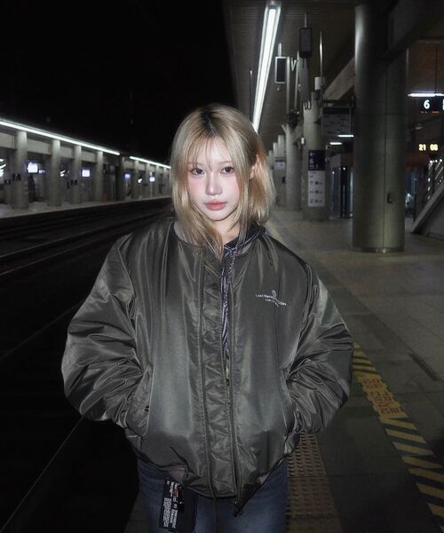 LMCの「LMC WHEEL MA-1 JACKET black(ブルゾン・レディース・その他・S/M/L)」の7枚目の写真