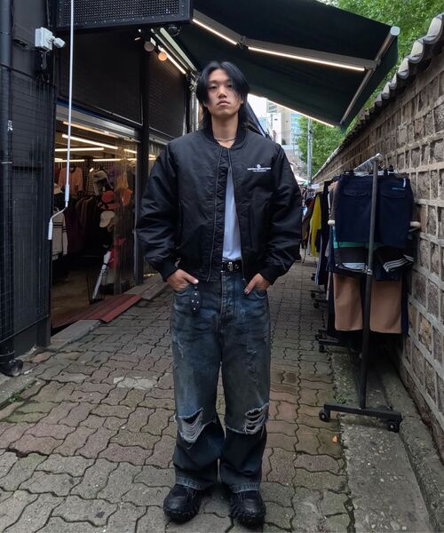 LMCの「LMC WHEEL MA-1 JACKET black(ブルゾン・レディース・その他・S/M/L)」の10枚目の写真