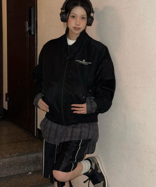 LMCの「LMC WHEEL MA-1 JACKET black(ブルゾン・レディース・その他・S/M/L)」の11枚目の写真