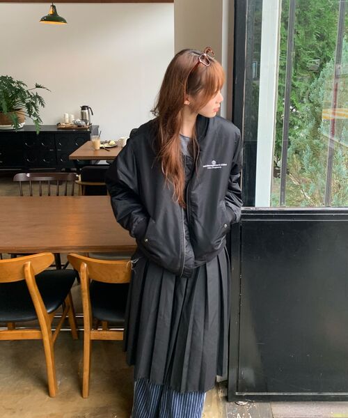LMCの「LMC WHEEL MA-1 JACKET black(ブルゾン・レディース・その他・S/M/L)」の3枚目の写真