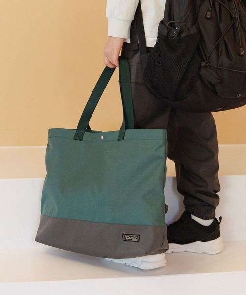 GLOBAL WORK（グローバルワーク）の「洗えるスクールBAG/641375（トートバッグ・キッズ・ブラック系1/ピンク/グリーン/ブラック系/ブラック系9/カーキ/オフホワイト/グレー/ブルー系2/ブルー系4・ONE SIZE）」の7枚目の写真