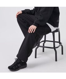 DANGLEDROP（ダングルドロップ）の「刺繍スウェットワイドフィットパンツブラック（スウェットパンツ）」