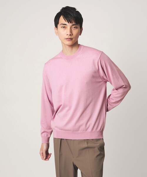 MTB コットン ハイゲージ クルーネック ニット（ニット/セーター