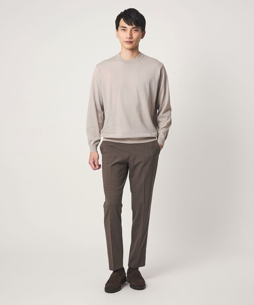 MTB コットン ハイゲージ クルーネック ニット（ニット/セーター