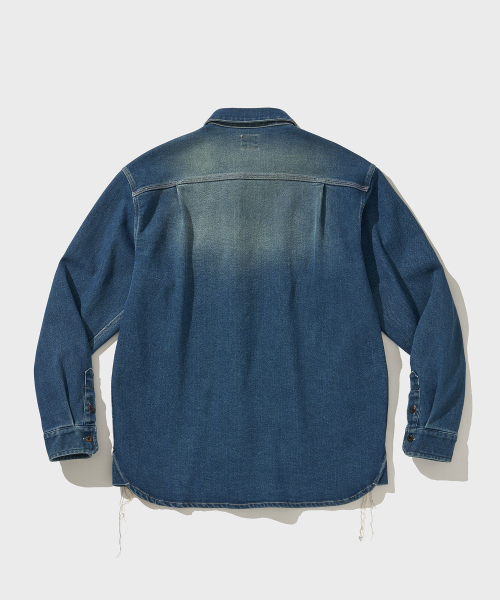 VDR（ブイディアール）の「DENIM WORK SHIRTS [Classic]（シャツ/ブラウス・メンズ・その他・M/XL）」の2枚目の写真
