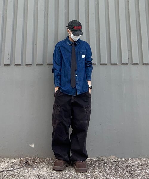 LMCの「OVERSIZED DENIM SHIRT Vintage Blue(シャツ/ブラウス・レディース・その他・S/M/L)」の7枚目の写真