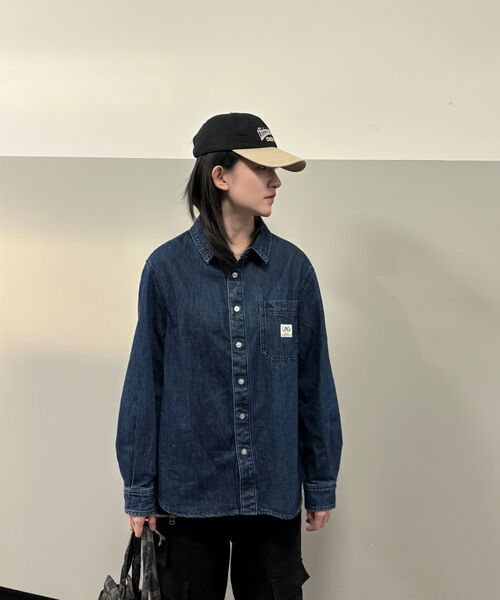 LMCの「OVERSIZED DENIM SHIRT Vintage Blue(シャツ/ブラウス・レディース・その他・S/M/L)」の8枚目の写真