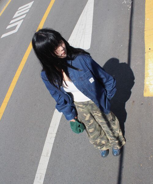 LMCの「OVERSIZED DENIM SHIRT Vintage Blue(シャツ/ブラウス・レディース・その他・S/M/L)」の10枚目の写真
