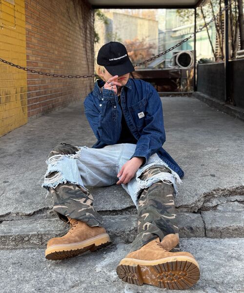LMCの「OVERSIZED DENIM SHIRT Vintage Blue(シャツ/ブラウス・レディース・その他・S/M/L)」の11枚目の写真