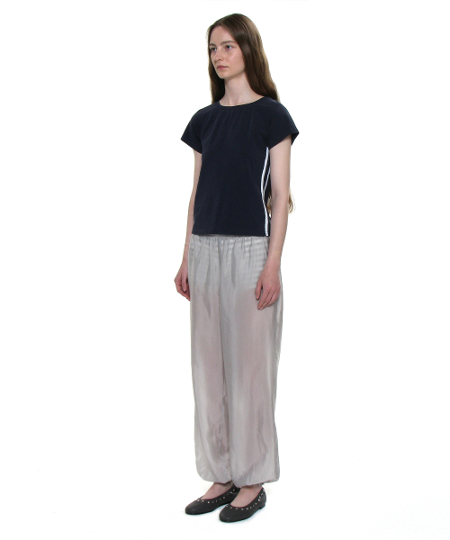 PARTIMENTO WOMEN(パルティメントウィメン)の「ナンバリングプリンテッドT_ネイビー(Tシャツ/カットソー・レディース・その他・ONE SIZE)」の3枚目の写真