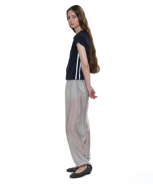 PARTIMENTO WOMEN(パルティメントウィメン)の「ナンバリングプリンテッドT_ネイビー(Tシャツ/カットソー・レディース・その他・ONE SIZE)」の7枚目の写真