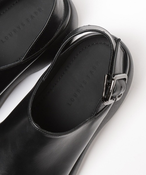 LOWRYS FARM（ローリーズファーム）の「ベルトツキクロッグ  636375（サンダル・レディース・ブラック/ブラウン・MEDIUM/LARGE）」の6枚目の写真