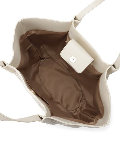 Reflect（リフレクト）の「【しっかり容量◎】キャンバス地ボーダートートバッグ（トートバッグ・レディース・ベージュ系その他6/ネイビー系2・00）」の20枚目の写真