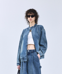 STANDARDERROR（スタンダードエラー）の「87-STAN116 [ニュートロ] ヴィンテージウォッシュダブルラインデニムジャケット ヴィンテージブルー（デニムジャケット）」