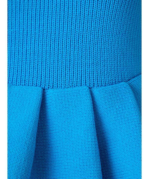 FRAY I.D（フレイアイディー）の「ランダムペプラムニットベアトップス（チューブトップ・レディース・ブルー/ブラック/マルチ/ベージュ・F）」の15枚目の写真