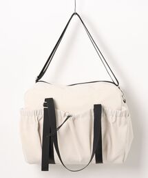 ［ALTROSE/アルトローズ］ギャザーポケット 2WAY ボストン ショルダー A4収納