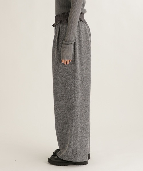 studio CLIP（スタディオクリップ）の「【daily CLIP】ネップイージーパンツ（その他パンツ・レディース・ベージュ/ブラック・FREE）」の14枚目の写真