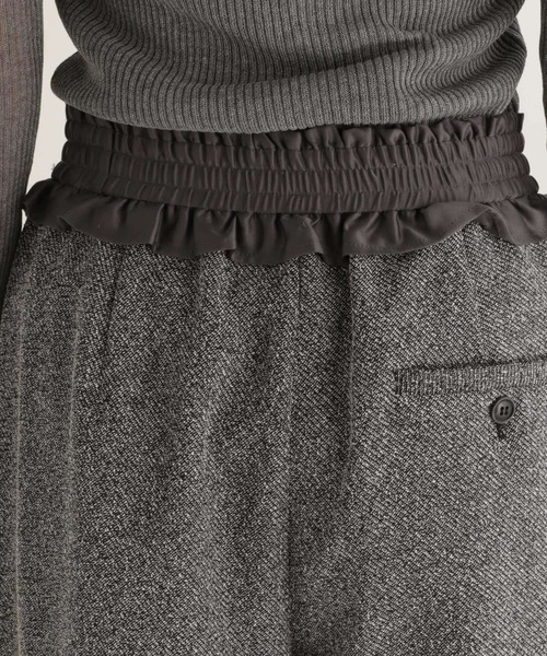 studio CLIP（スタディオクリップ）の「【daily CLIP】ネップイージーパンツ（その他パンツ・レディース・ベージュ/ブラック・FREE）」の16枚目の写真