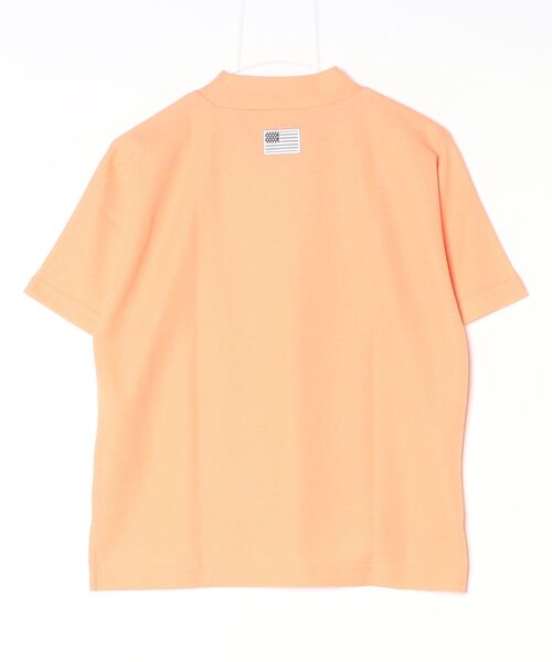 Champion Golf(チャンピオンゴルフ)の「【Champion/チャンピオン】レディース GOLF モックネックシャツ(Tシャツ/カットソー・レディース・ホワイト/ネイビー/オレンジ系その他・LARGE/MEDIUM/SMALL)」の4枚目の写真
