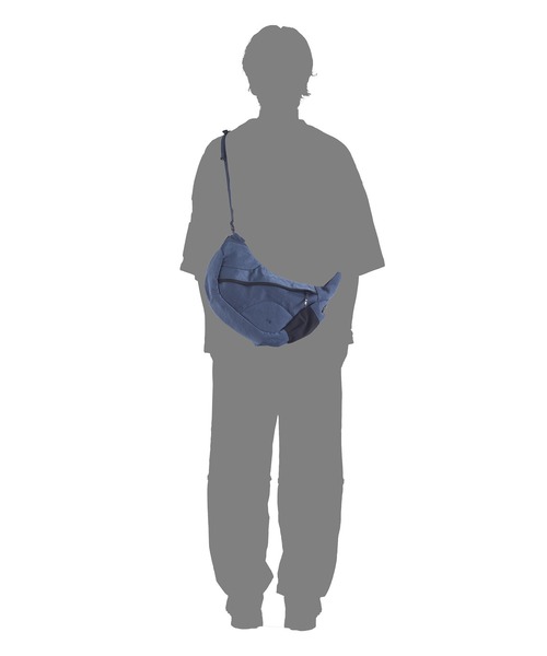 F/CE. （エフシーイー）の「F/CE. TEXTURED TWILL HORN MINI SHOULDER BAG / エフシーイー テクスチャードツイル ホーン ミニショルダーバッグ（ショルダーバッグ・メンズ・ネイビー/ブラック・FREE）」の16枚目の写真